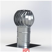 HPI Ventilační turbína komplet LOMANCO BIB 8 C černá